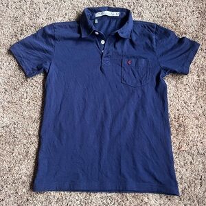Criquet Golf Polo Shirt Boys Youth Golf Club 8 Medium Blue